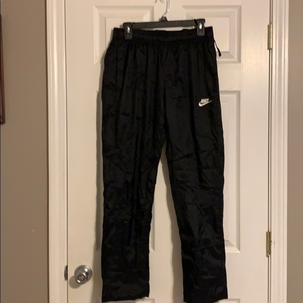Black wind pants